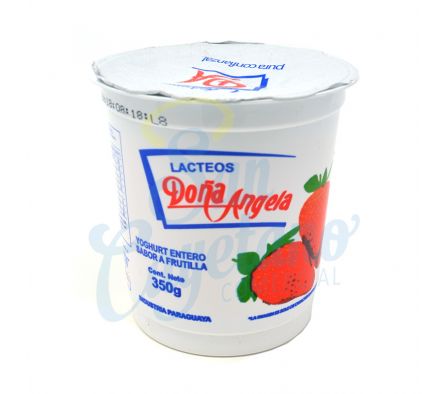 YOGUR ENTERO FRUTILLA POTE DOÑA ANGELA 350GR