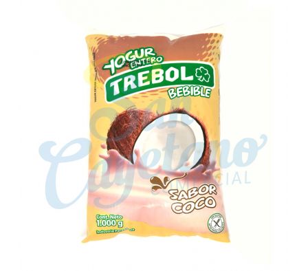 YOGUR ENTERO COCO SACHET TREBOL 1LT