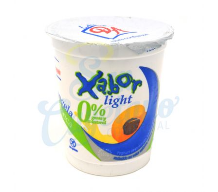 YOGUR LIGTH DURAZNO XABOR POTE DOÑA ANGELA 350GR