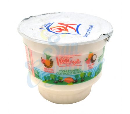YOGUR ENTERO FRUTADO POTE DOÑA ANGELA 200GR 
