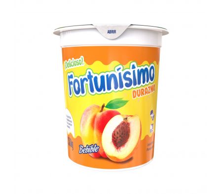BEBIDA LACTEA DURAZNO POTE FORTUNISIMO 350ML
