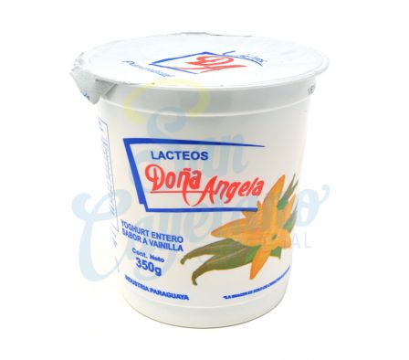 YOGUR SABOR VAINILLA POTE DOÑA ANGELA 350GR