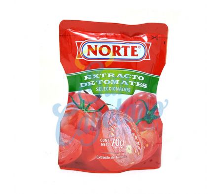 EXTRACTO DE TOMATE NORTE DOYPACK 70GR (50)