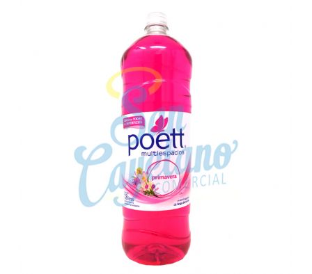 LIMPIADOR DESINFECTANTE PRIMAVERA POETT 1800ML(8)