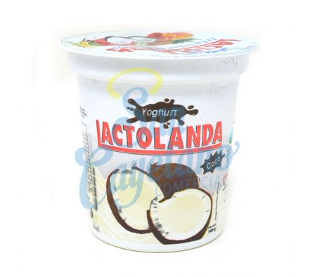 YOGUR ENTERO COCO POTE LACTOLANDA 140GR