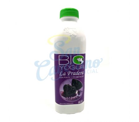 YOGUR BIO LIGHT C/PU.CIRUELA BOT LA PRADERA 800GR