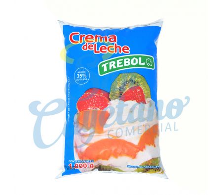 CREMA DE LECHE TREBOL 1LT.SACHET