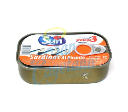 SARDINA CON PICANTE SUN ABRE FACIL 125GR (50)