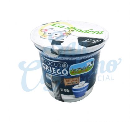 YOGUR GRIEGO NATURAL POTE LA PRADERA 120GR