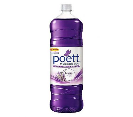 LIMPIADOR DESINFECTANTE LAVANDA POETT 1800ML  (8)