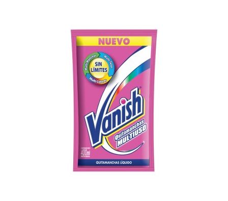 QUITA MANCHA LIQ ROPA COLOR DP VANISH 400ML (12)