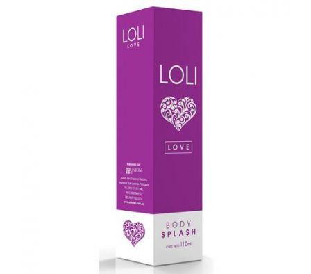 COLONIA SPLASH LOVE LOLI BODY 110ML (12) 