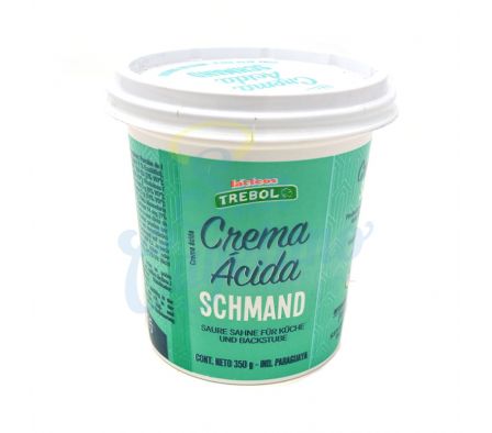 CREMA ACIDA EN POTE 350GR TREBOL