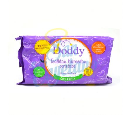 TOALLITA HUMEDA C/AVENA DODDY 50U (48)