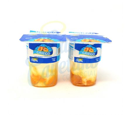 YOGUR C/CREMA GRIEGO DURAZNO LOS COLONOS 125GR