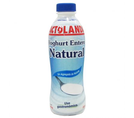 YOGUR ENTERO NATURAL LACTOLANDA 900GR