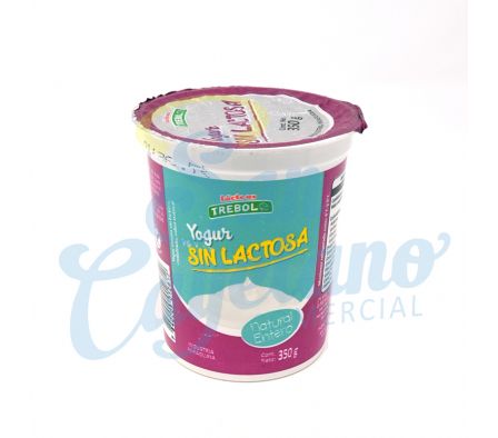YOGUR ENTERA.S/LACTOSA NATURAL POTE TREBOL 350GR