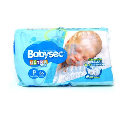 PAÑAL BABYSEC ULTRA CHICO X 36UN (6)