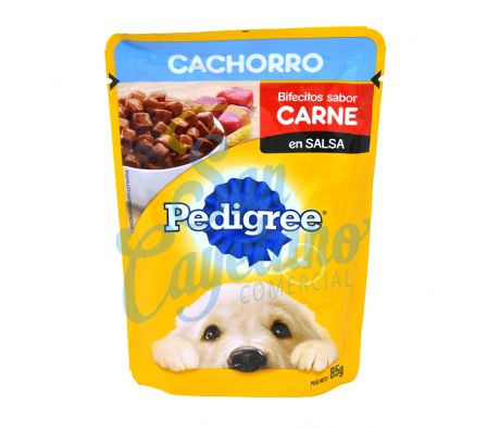 ALIMENTO P/PERRO CARNE CACHORRO PEDIGREE 85GR (12)