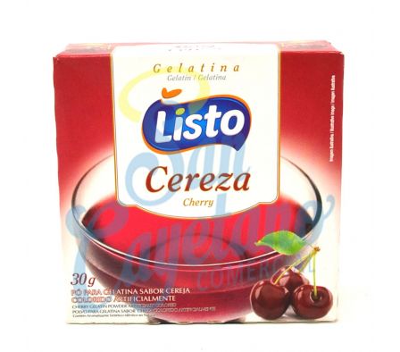 GELATINA SABOR CEREZA LISTO 30GR (36)