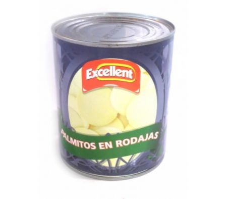 PALMITO EN RODAJAS EXCELLENT 800GR (12)