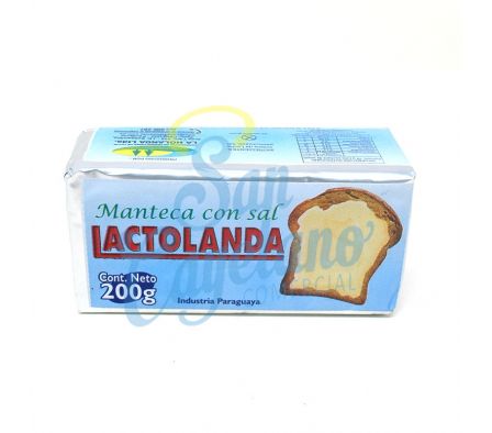 MANTECA C/SAL LACTOLANDA 200GR