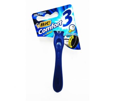 AFEITADORA COMFORT 3H NOMAL BIC CTN(12)