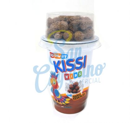 YOGUR KISSI KIDS C/CEREAL CHOCO LOS COLONOS 150GR