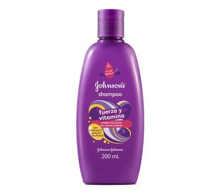 SHAMPOO FUERZA Y VITAM BABY JOHNSON S 200 ML(12)