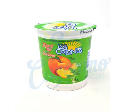 YOGUR DIET DURAZNO POTE LOS COLONOS 350GR