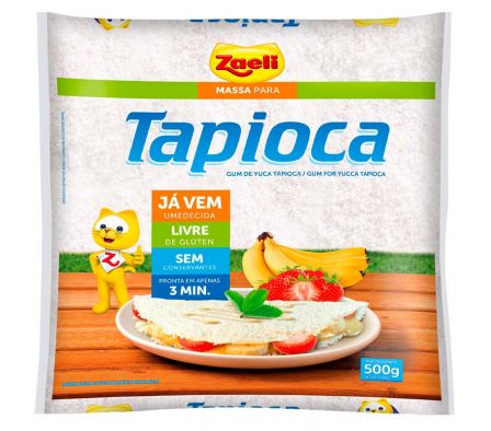 MASA PRONTA PARA TAPIOCA ZAELI 500GR(20)