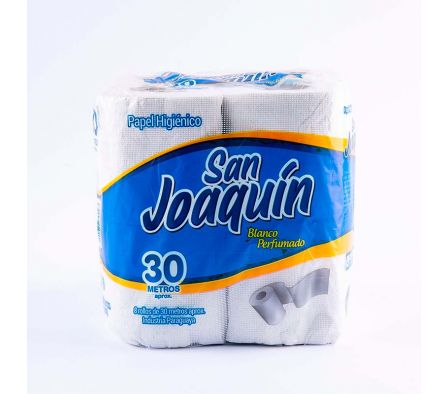 PAPEL HIGIENICO SAN JOAQUIN PERFUMADO 30MX8(6)