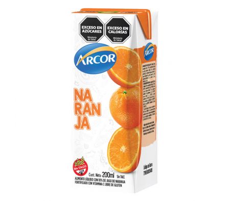 JUGO NARANJA ARCOR 200ML (24)