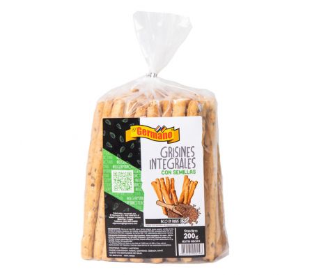 PALITO INTEGRAL FIT CON SEMILLAS EL GERMANO 200GR 