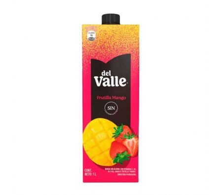 JUGO DE NECTAR FRUTILLA MANGO DEL VALLE 1L (6)