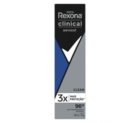 DESODORANTE.CLINICAL CLEAN REXONA  150 ML (12])