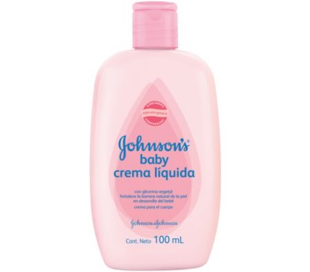 CREMA CORPORAL ROSADA BABY JOHNSON & J 100ML (12)