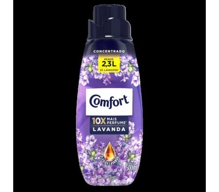 SUAVIZANTE CONCENTRADO LAVANDA COMFORT 500ML(12)