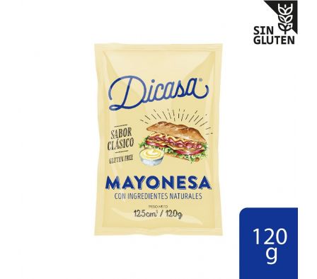 MAYONESA CLASICA DOY PACK DICASA 120GR (20)