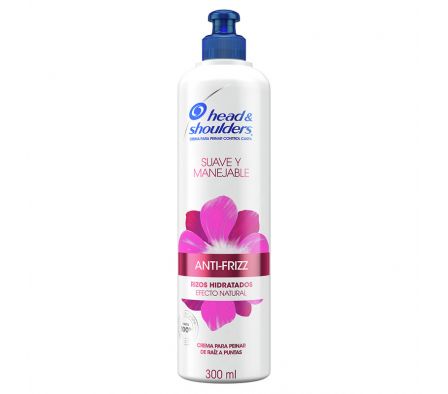 CREMA P/PEINAR AN-FRIZZ SUAVE HEAD&SHOULDERS 300ML