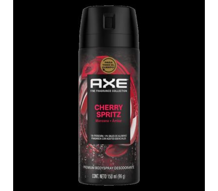 DESODORANTE FRAG CHERRY SPRITZ  AXE 150ML (12)