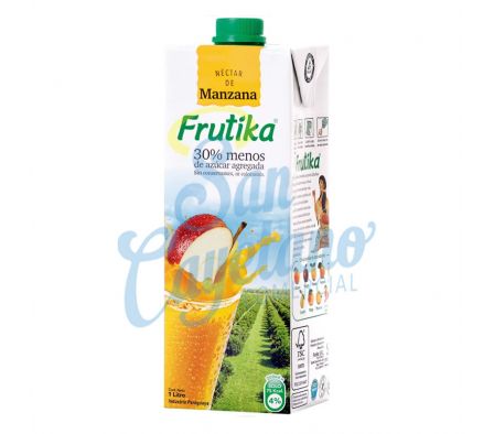 JUGO NECTAR DE MANZANA FRUTIKA 1L (6)