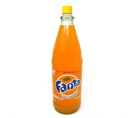 GASEOSA NARANJA VIDRIO FANTA  1.5 LTS (8)