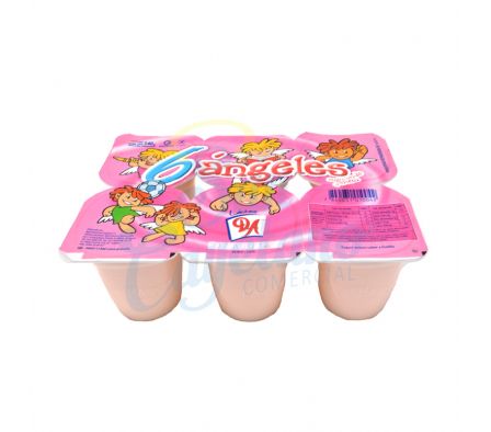 YOGUR ENTERO FRUTILLA DOÑA ANGELA 6 UNIDADES
