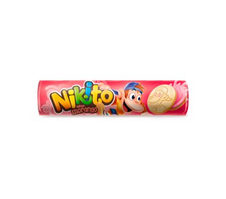GALLETITA RELLENA MORANGO NIKITO 120GR (36)