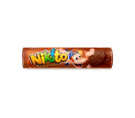 GALLETITA RELLENA CHOCOLATE NIKITO 120GR (36)