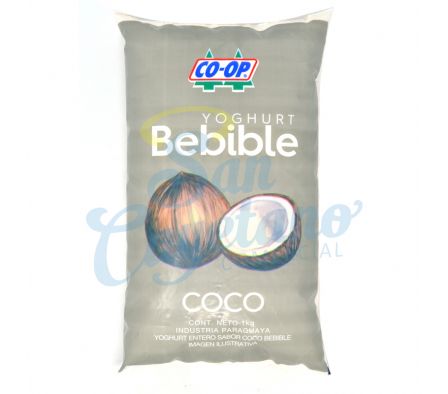 YOGUR BEBIBLE ENTERO COCO SACHET CO-OP  1L