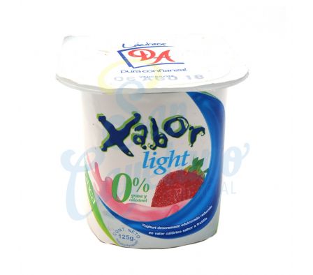 YOGUR LIGHT XABOR FRUTILLA POTE DOÑA ANGELA 125GR 