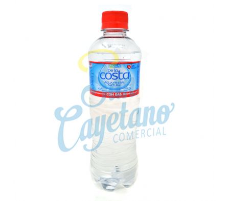 AGUA MINERAL C/GAS DE LA COSTA X 500 ML (12)