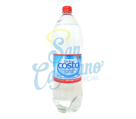 AGUA MINERAL C/GAS DE LA COSTA X 2 LTS (6) 2059